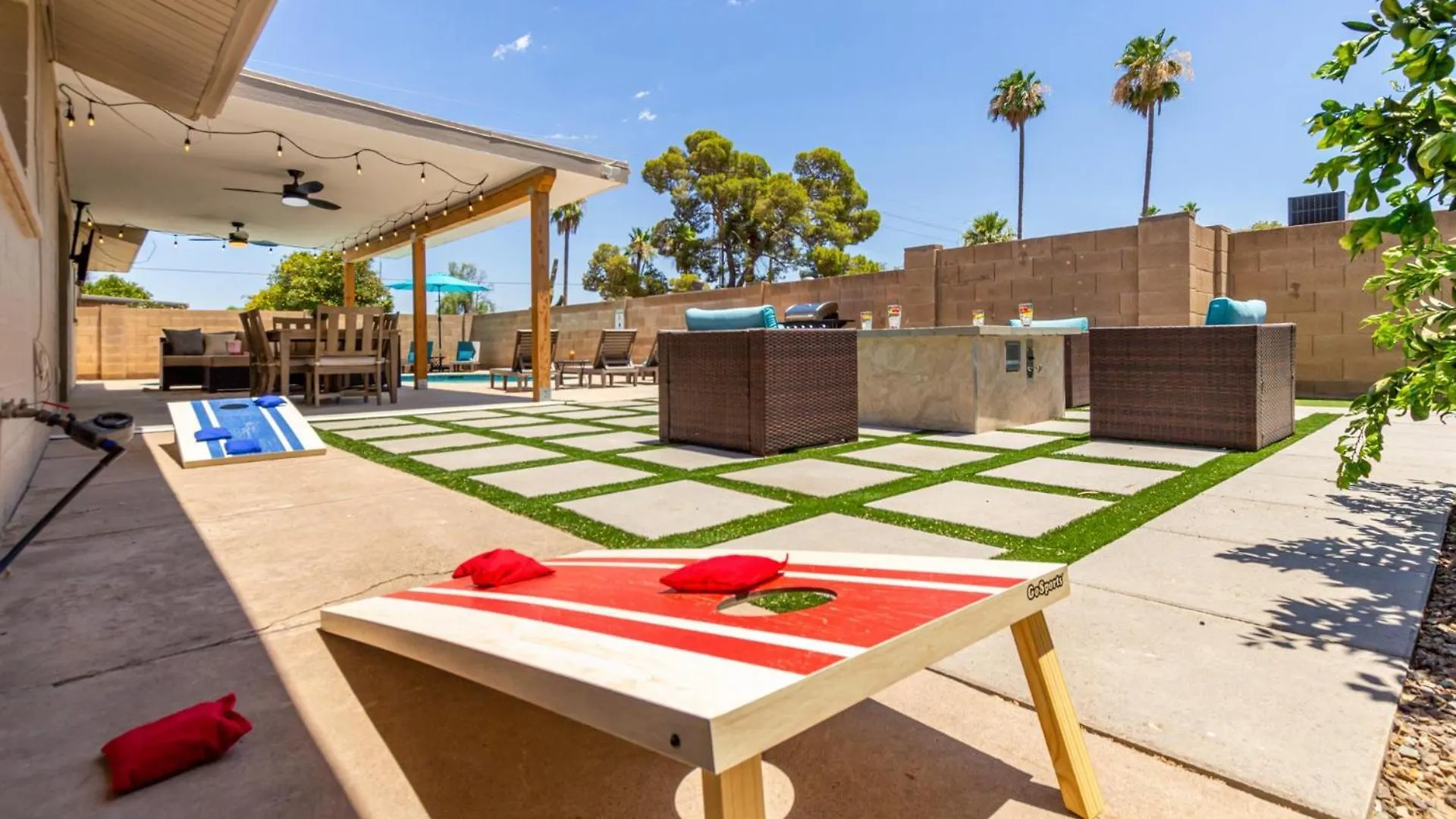 Ferienhaus Villa Blue Tides Getaway - Private Pool & Fire Pit Scottsdale USA